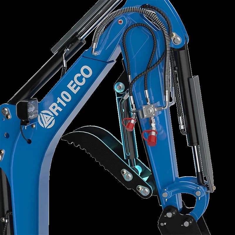 Verstellbares Fahrwerk am R10 ECO