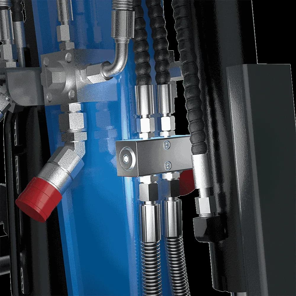 4-fach Hydraulik am R18